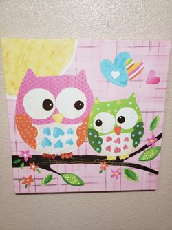 Child's Owl Print