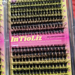 Lot Of 30 InTioLiz DIY Lash Extensions