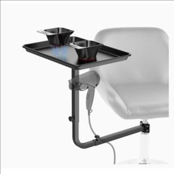 Salon color tray attachment