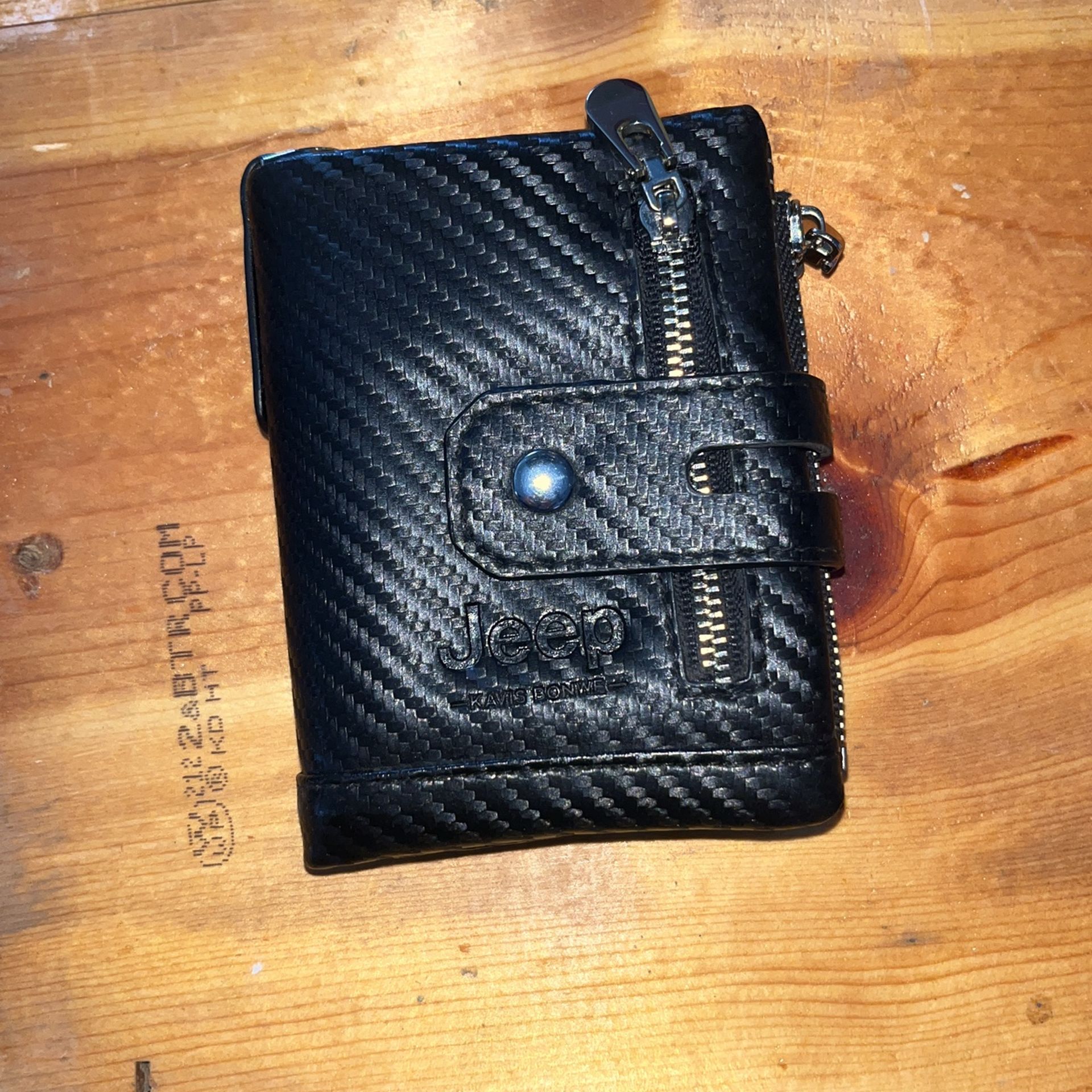 Kavis Jeep Wallet Coin Leather