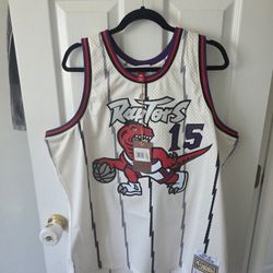 Mens Mitchell & Ness NBA AUTHENTIC JERSEY RAPTORS 1998 VINCE CARTER