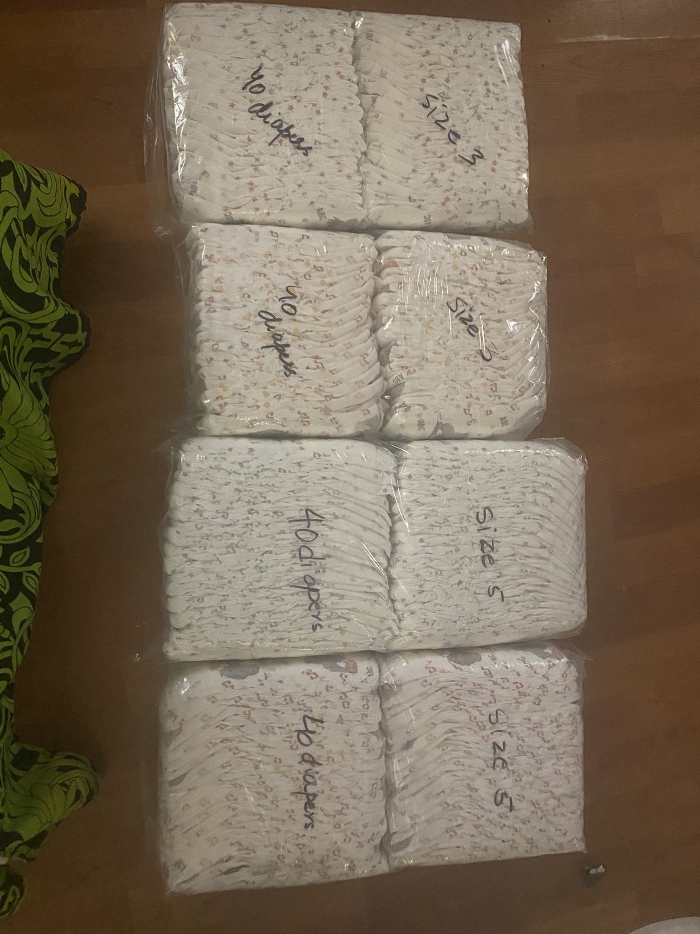 Diapers Size 3 And 5