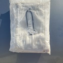 Chiffon Fabric White And Ivory