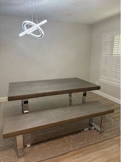 Dining Table and Bench