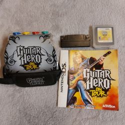 Nintendo DS Guitar Hero On Tour Game Complete 