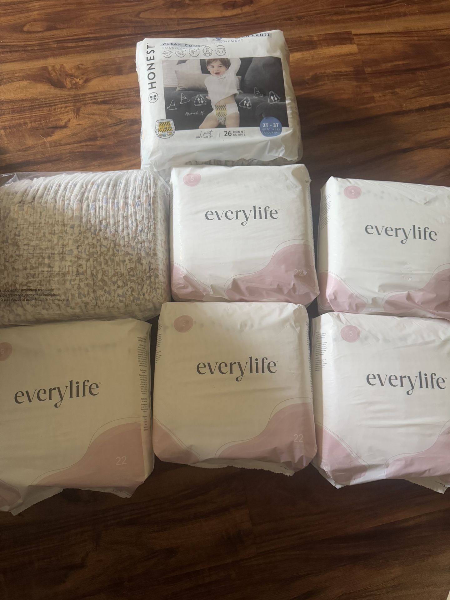 Diapers Size 5, 6, 2-3T