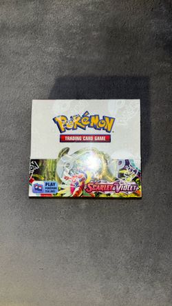 Pokemon Scarlet And Violet Booster Box (Base Set) SEALED!