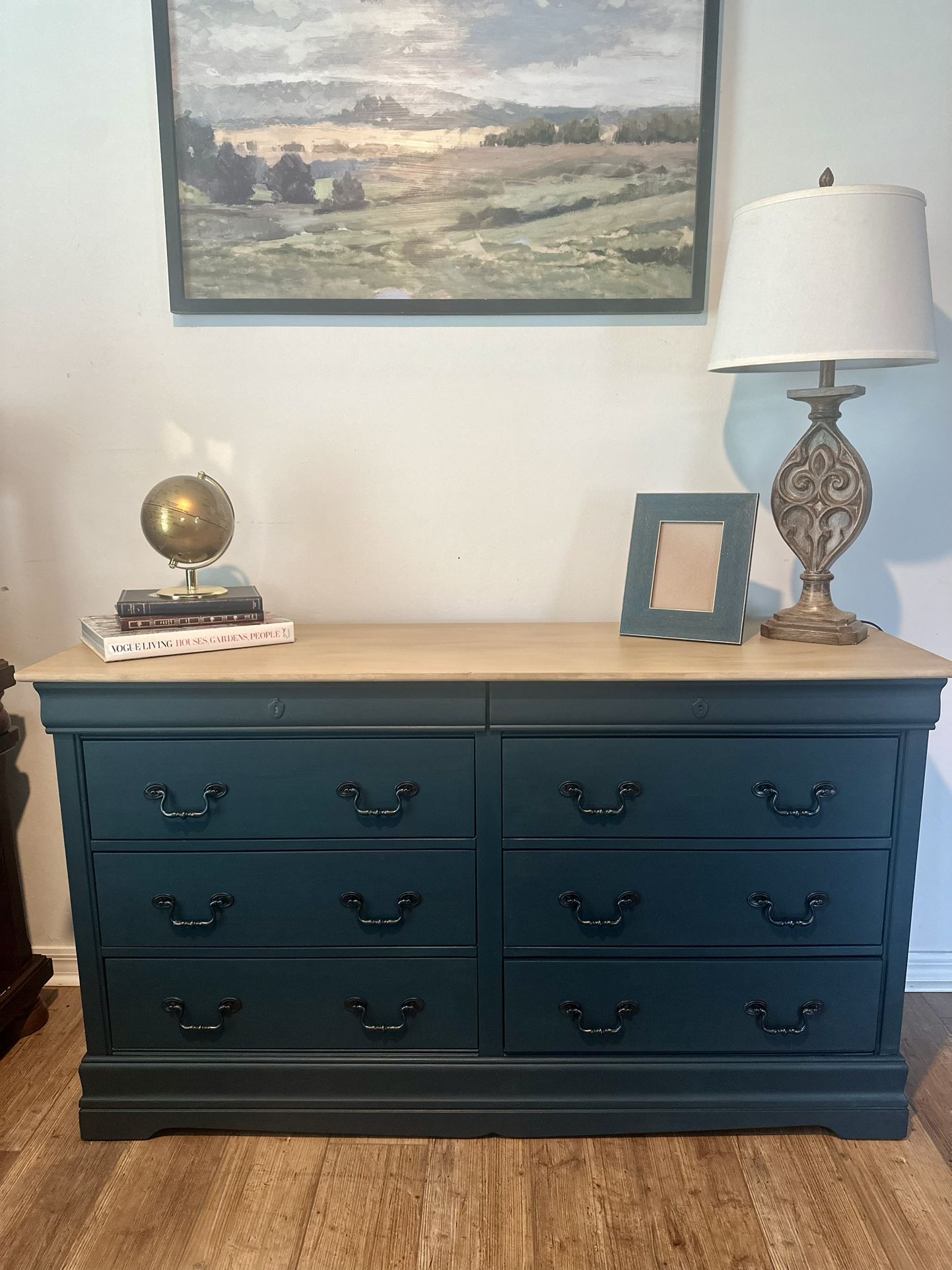 Beautiful Long Two-tone Dresser