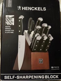 Henckels Statement 13-Piece Self-Sharpening Knife Block Set