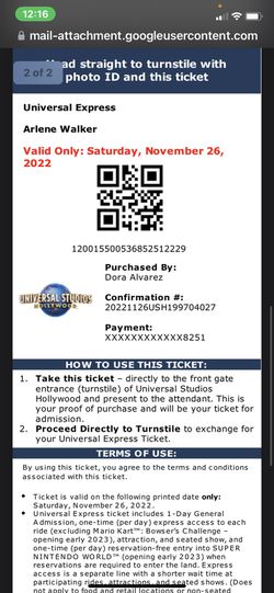 UNIVERSAL TICKETS ON SALE GREAT DISCOUNTS  Thumbnail