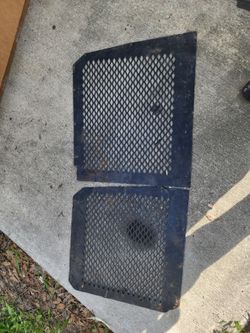 Ford econoline panel door back
