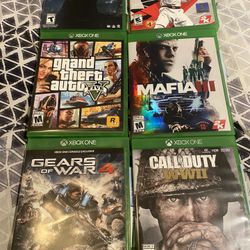 XBOX ONE GAMES (8 Total)