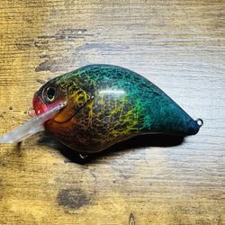Custom Painted Megabass S Crank Style Bait 