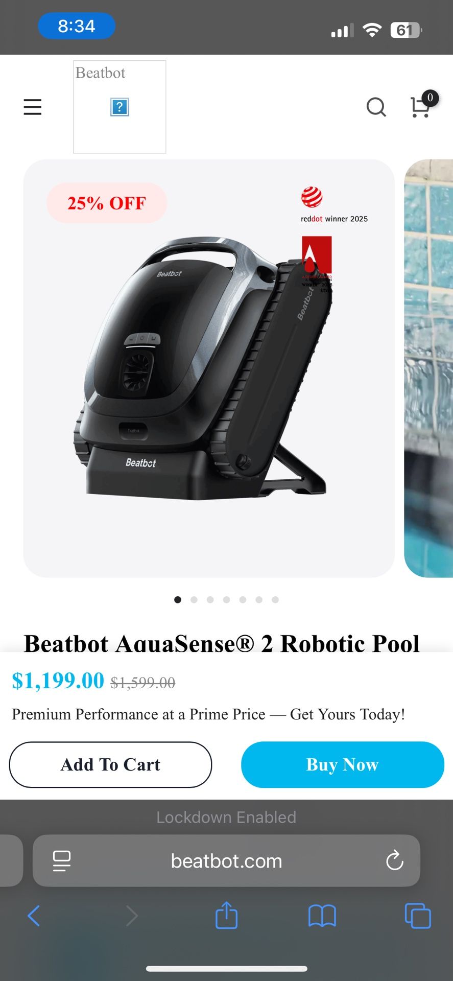 Beatbot 2 Pool Cleaner