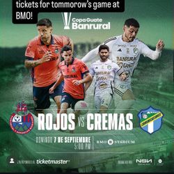 Rojos vs Cremas 