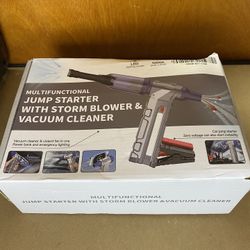 Jump starter With storm Blower