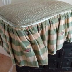 Beautiful foot stool.