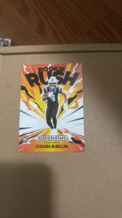 Tetairoa McMillan Rookie Rush Rookies & Stars RC Card