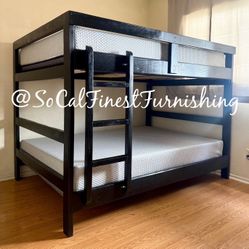 Full Bunk Bed And Mattress 