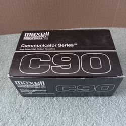 New In Box 10 Ea 90 Min Cassette Tapes 