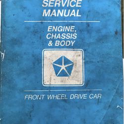 Service Manual Chrysler 