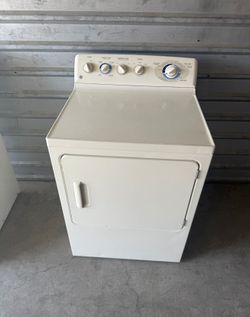 White GE Electric Dryer