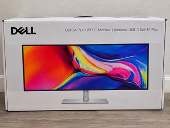 Dell 34 Plus USB-C Monitor (Brand New )