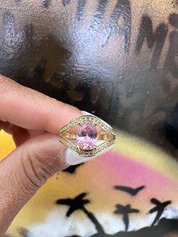 10k Stone Ring