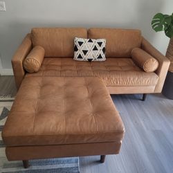 Poly And Bark Apartment Size Couch And Ottoman