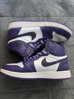 Jordan 1 High Court Purple 