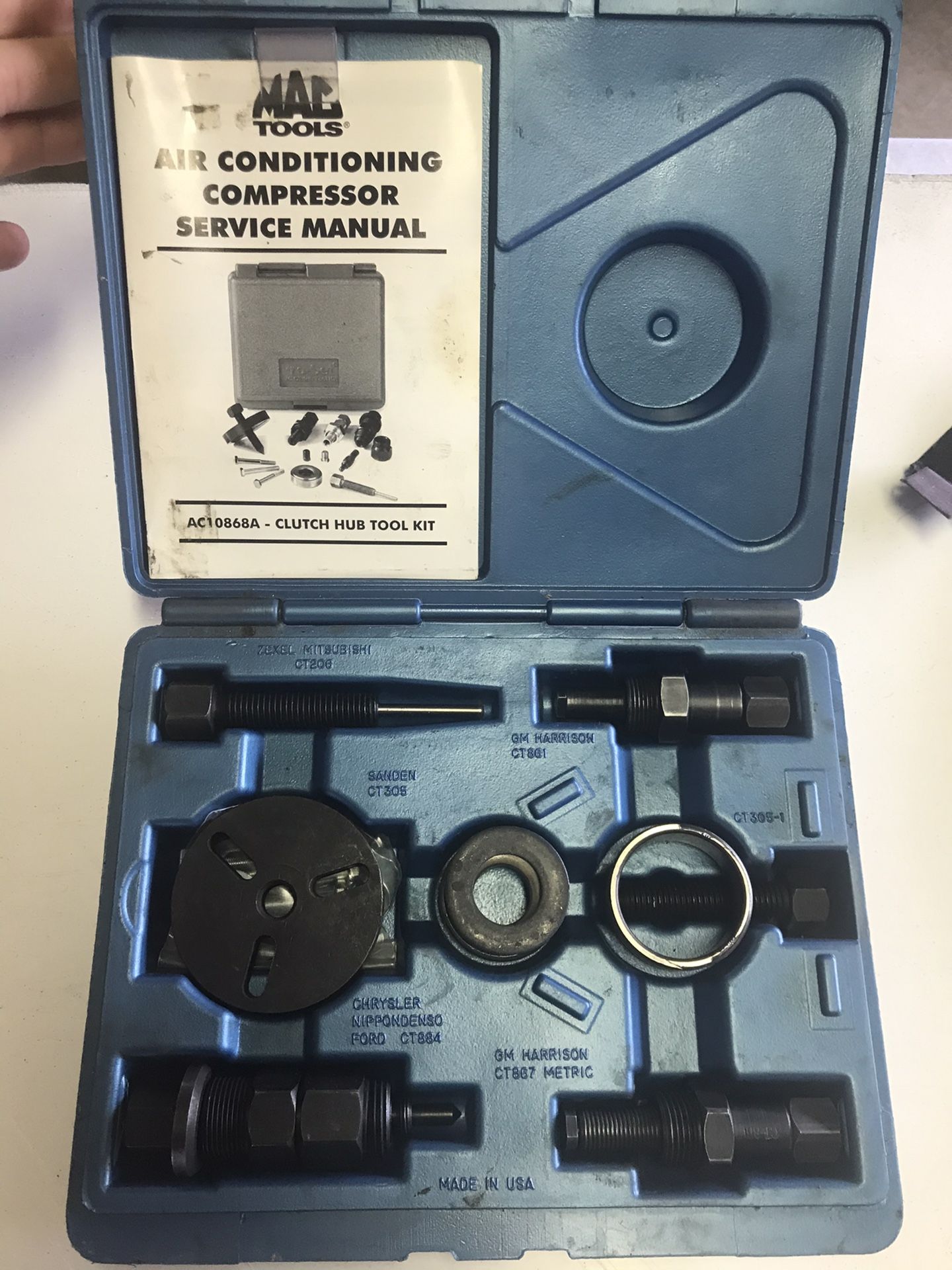 Mac tools a/c compressor clutch and hub kit for Sale in San Diego, CA ...
