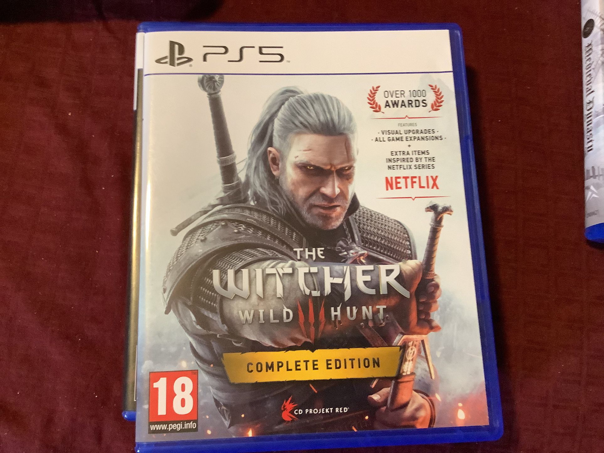 Best Game Of The Year The Witcher