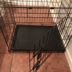 Medium Black Dog Kennel 