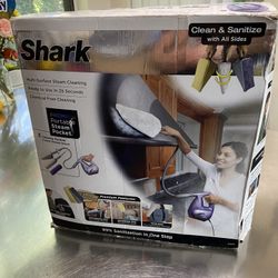 Shark Portable Steam Pocket Cleaner SC630W w/ Attachments ~ Open Box