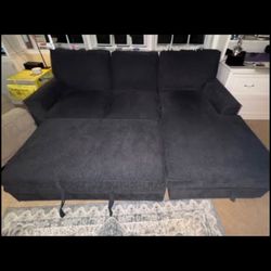 Adelia 2-pc. Right Facing Sectional With Pull-Out Bed (Raymour & Flanigan) 