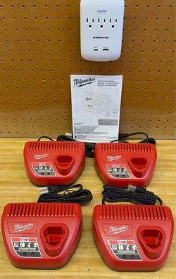 26 dls each… Milwaukee M12 Battery Chargers