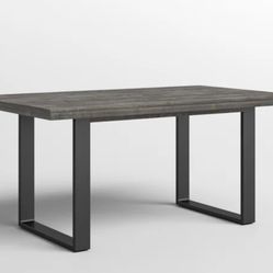 Minnich Solid Wood Base Dining Table not included chairs