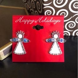 Christmas Angel Earrings