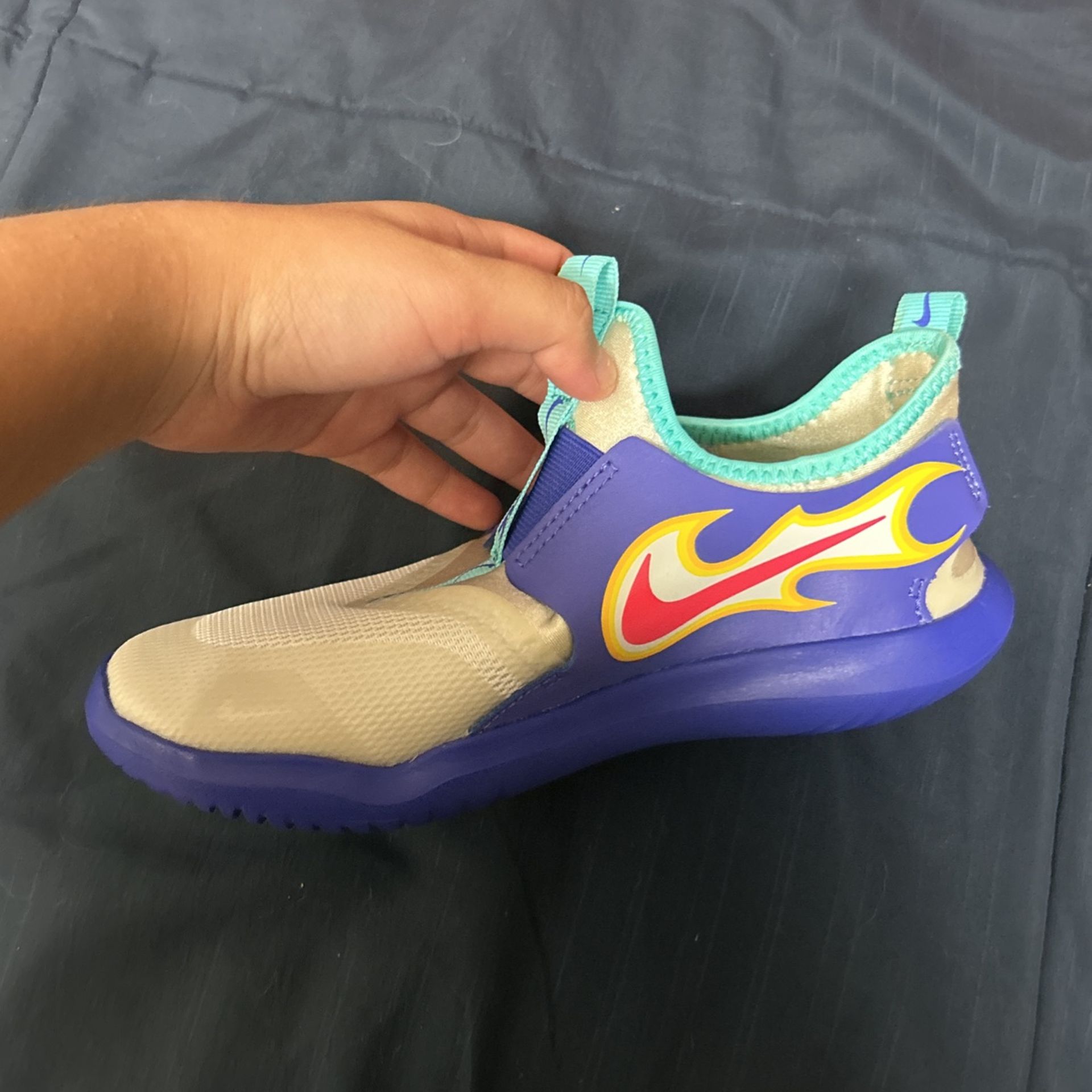 Size 3Y Nike “Fiery Flame” Shoes