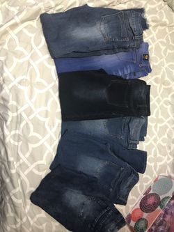 Girls lot of Jeans stretchy 6 total -Size 14