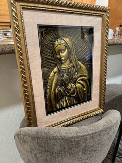 Virgin Mary 3D Wall Frame