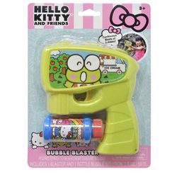Sanrio Keroppi Hello Kitty & Friends Bubble Blaster w/ Solution 2floz