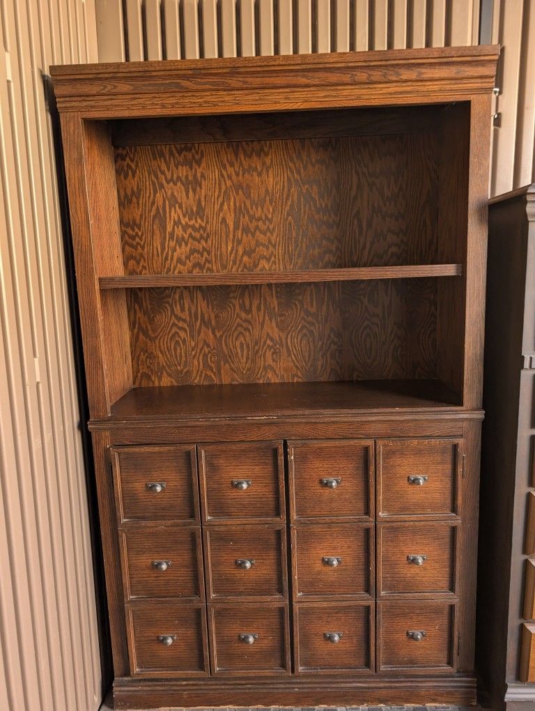 Sturdy Wood Cabinet