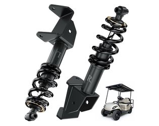 Golf Cart Front Shocks for Yamaha G29, 2007-2016 Drive, Heavy Duty, Black Heavy-Duty Front Shocks With Coil Springs, Gas & Electric, OEM# JW2-F3350-00