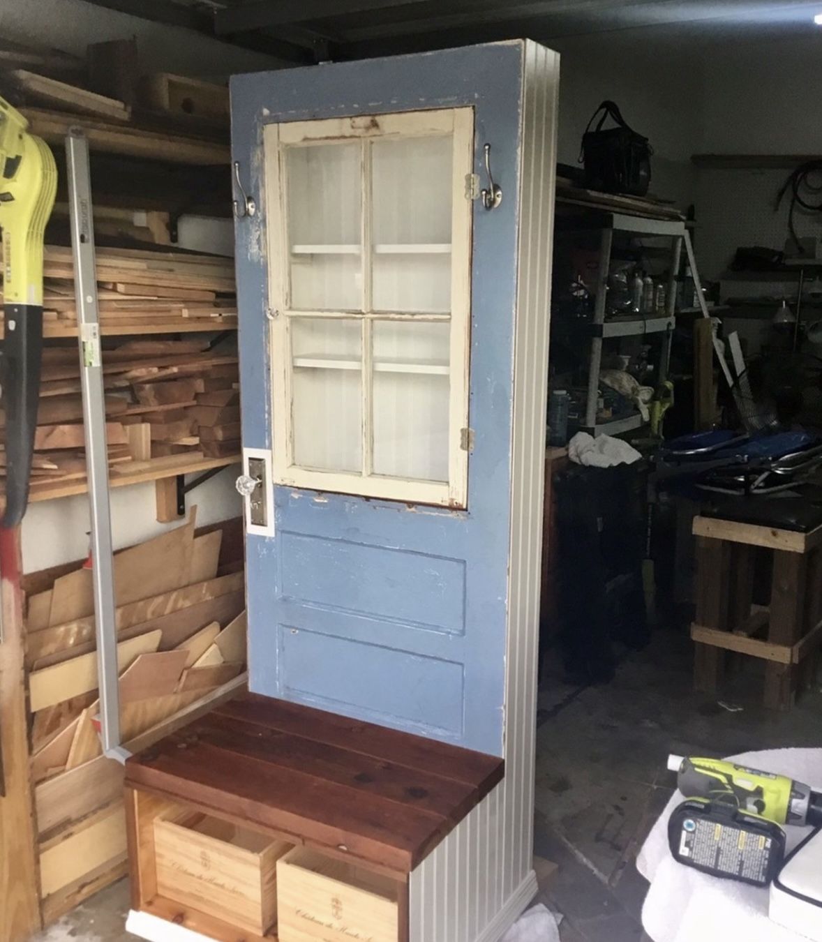 Rustic Farmhouse Hall Tree