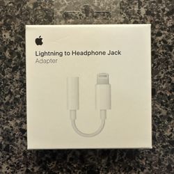 Apple Lightning to Headphone Jack Adapter