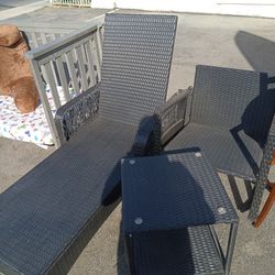3 PC For $100 Lounge Chair Rocking Chair With A Table 