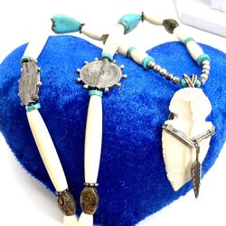 Turquoise Arrowhead Necklace
