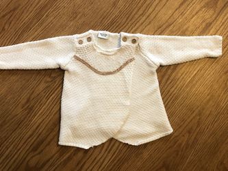 Baby Girl TAO tape a l'oeil 9 Month Cream Gold