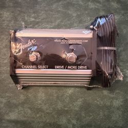 Fender Amp Footswitch NEW (Channel Select / Drive) w/ Fender Cable